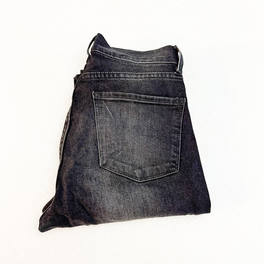 Mott & Bow Mom Style Black Distressed Denim Jeans 27 x 28